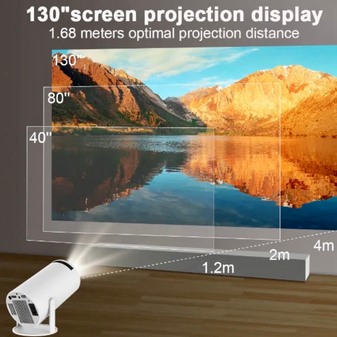  SmarWall Movie Beam Projector for home cinema 